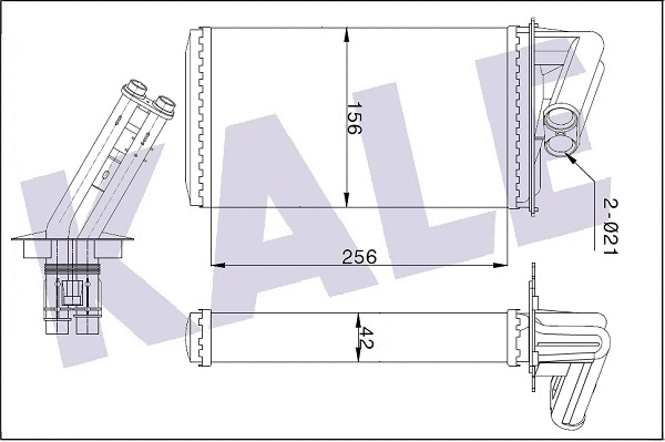 Heat Exchanger, interior heating (348460)