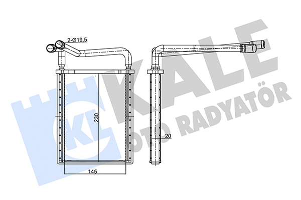 Heat Exchanger, interior heating (346765)