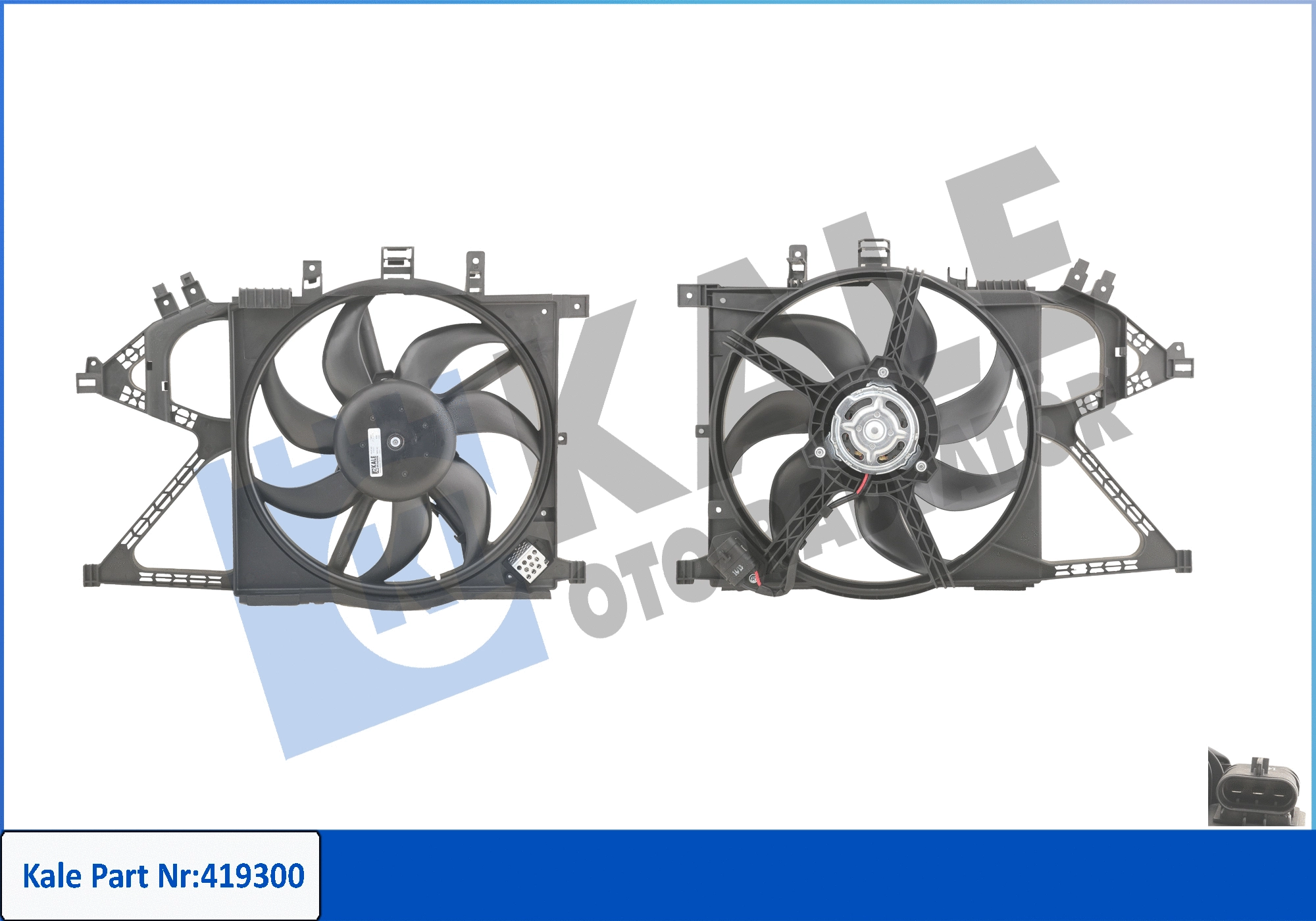 Fan, engine cooling (419300)