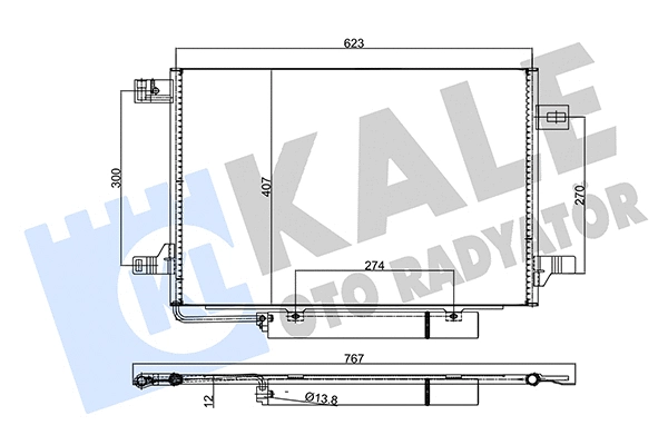 Condenser, air conditioning (382515)