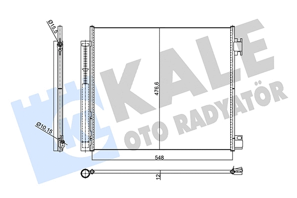 Condenser, air conditioning (356110)