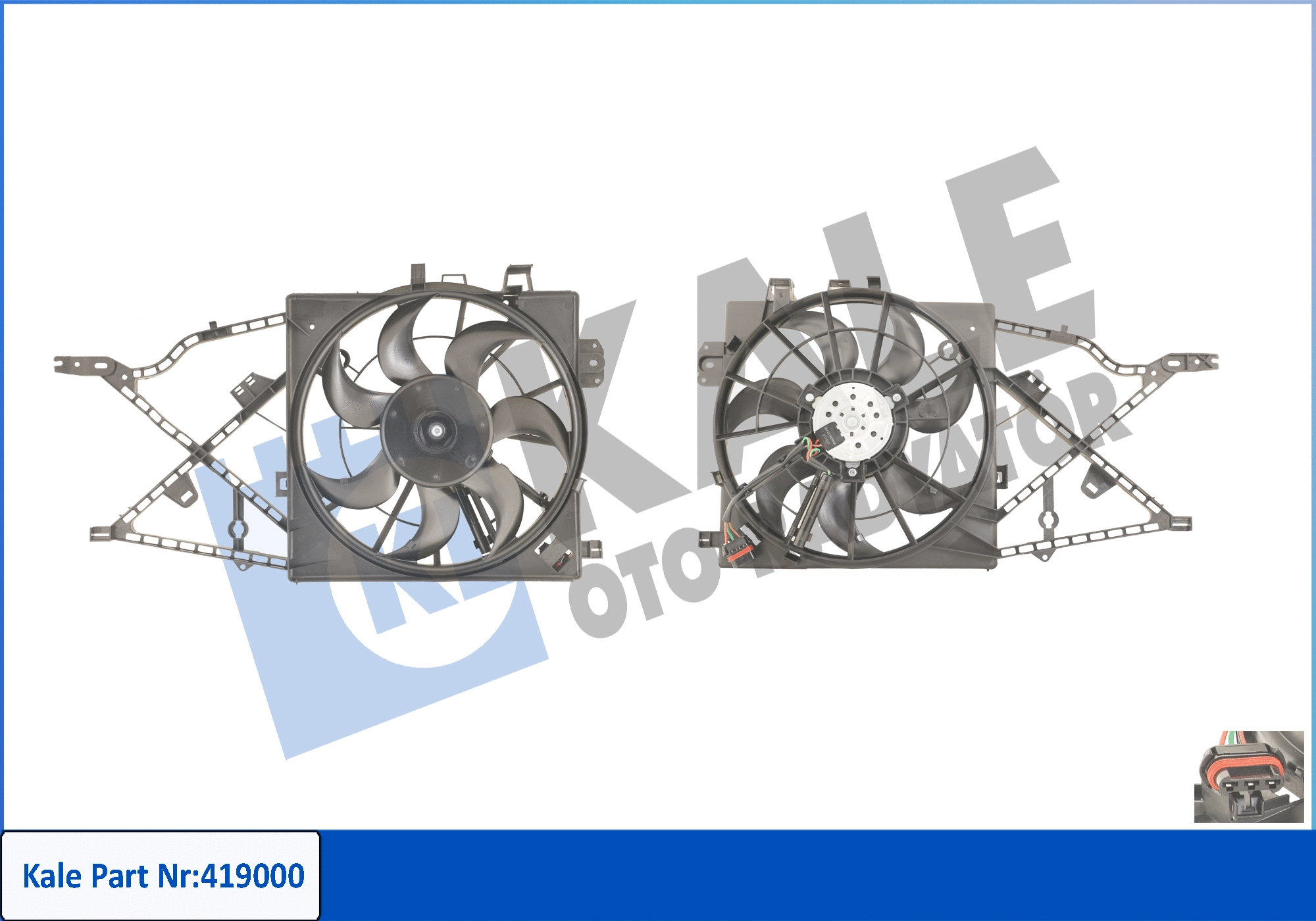 Fan, engine cooling (419000)