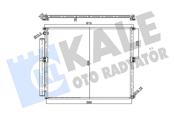 Condenser, air conditioning (357935)