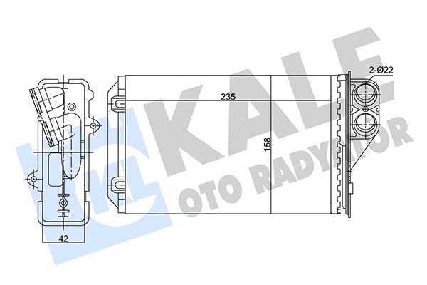 Heat Exchanger, interior heating (346475)