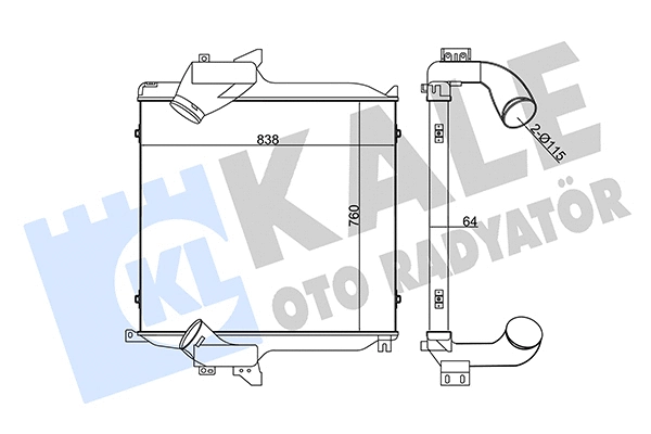 Charge Air Cooler (349290)