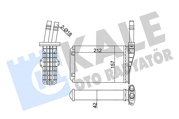 Heat Exchanger, interior heating (355270)