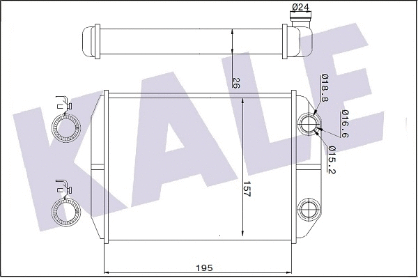 Heat Exchanger, interior heating (346825)