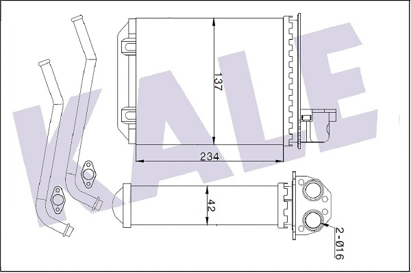 Heat Exchanger, interior heating (346495)