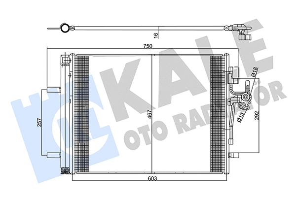 Condenser, air conditioning (357825)