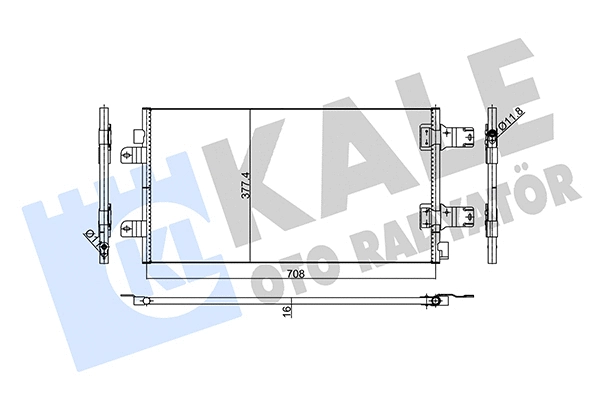 Condenser, air conditioning (345565)