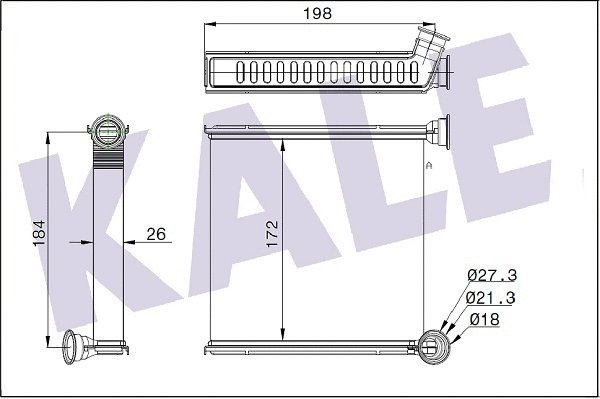 Heat Exchanger, interior heating (346265)