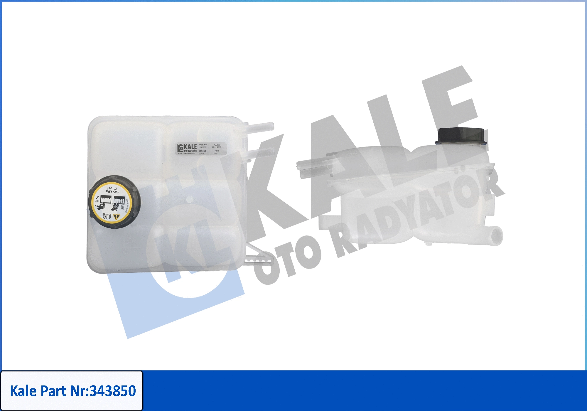 Expansion Tank, coolant (343850)
