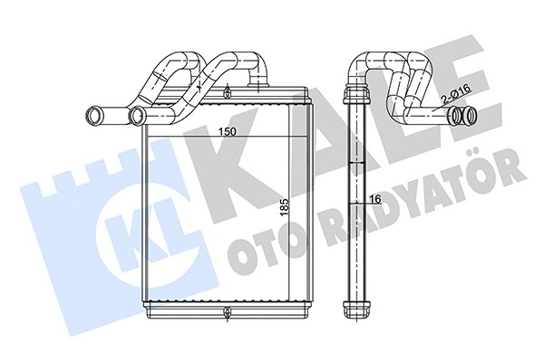 Heat Exchanger, interior heating (346780)