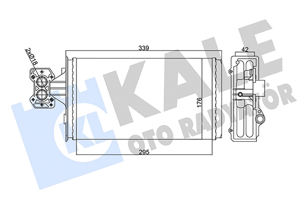 Heat Exchanger, interior heating (355275)
