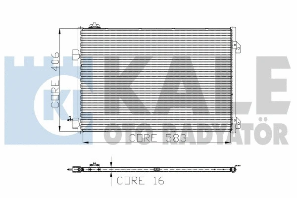 Condenser, air conditioning (300200)