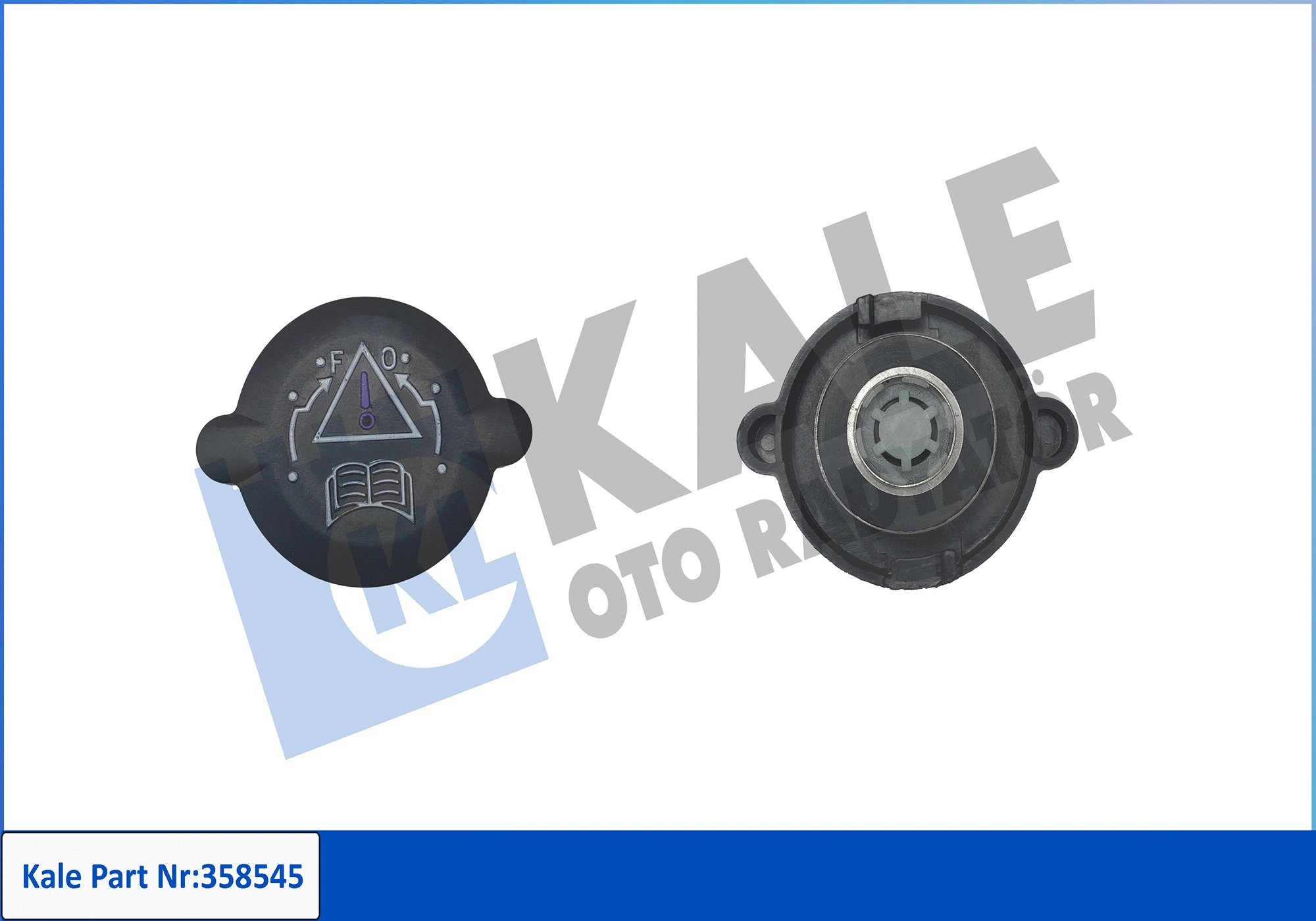 Cap, coolant tank (358545)