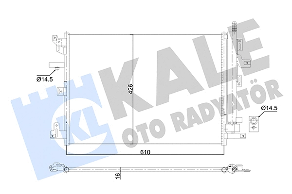 Condenser, air conditioning (353070)