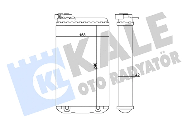 Heat Exchanger, interior heating (346670)