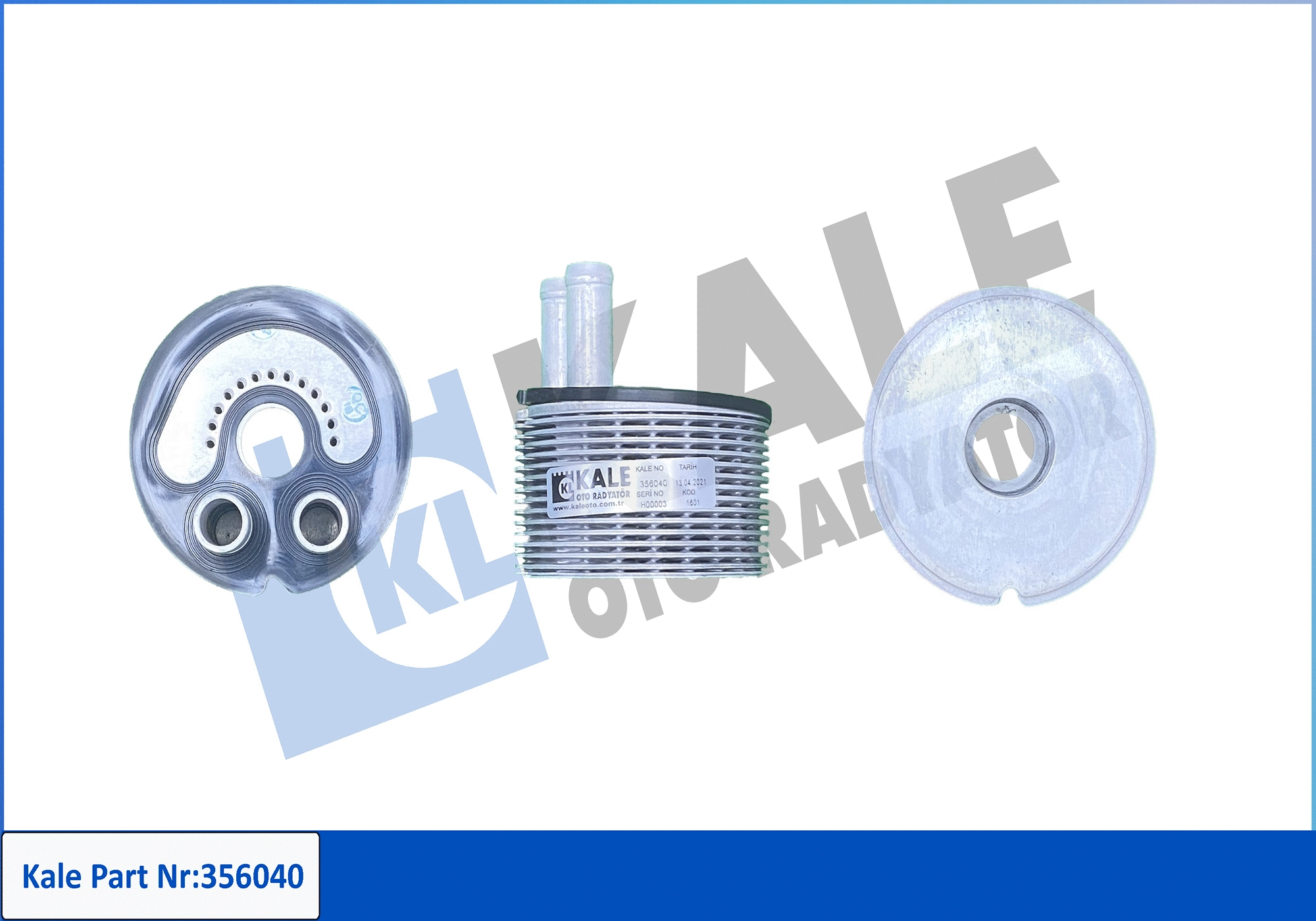 Oil Cooler, engine oil (356040)
