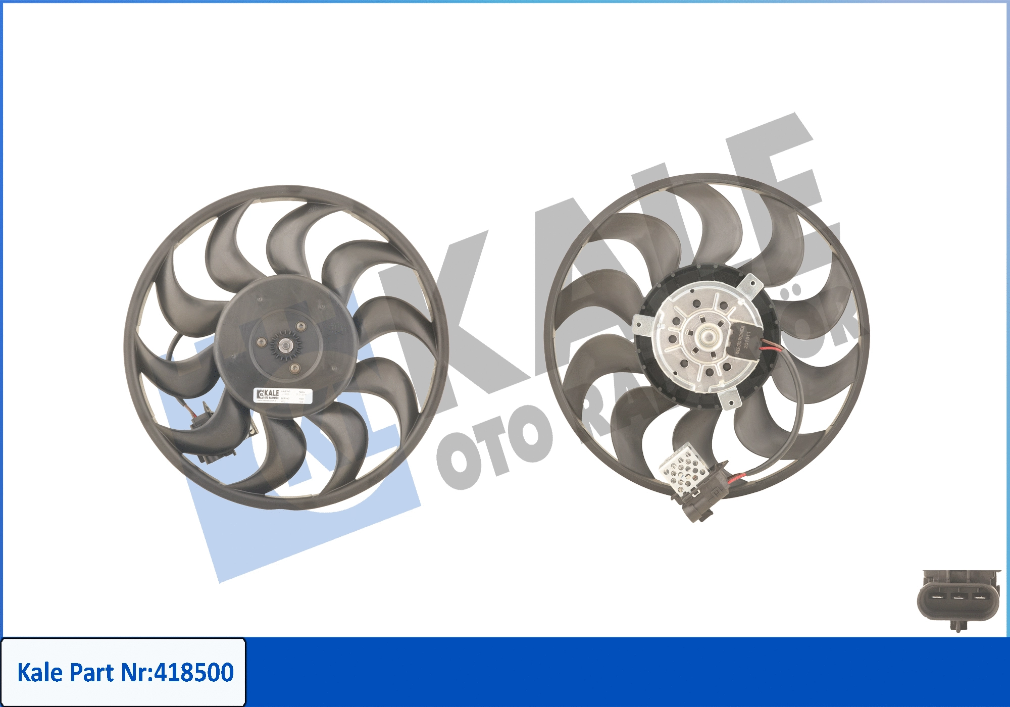 Fan, engine cooling (418500)