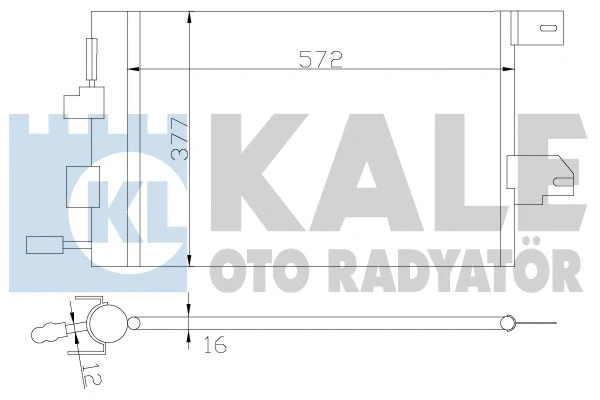 Condenser, air conditioning (393300)