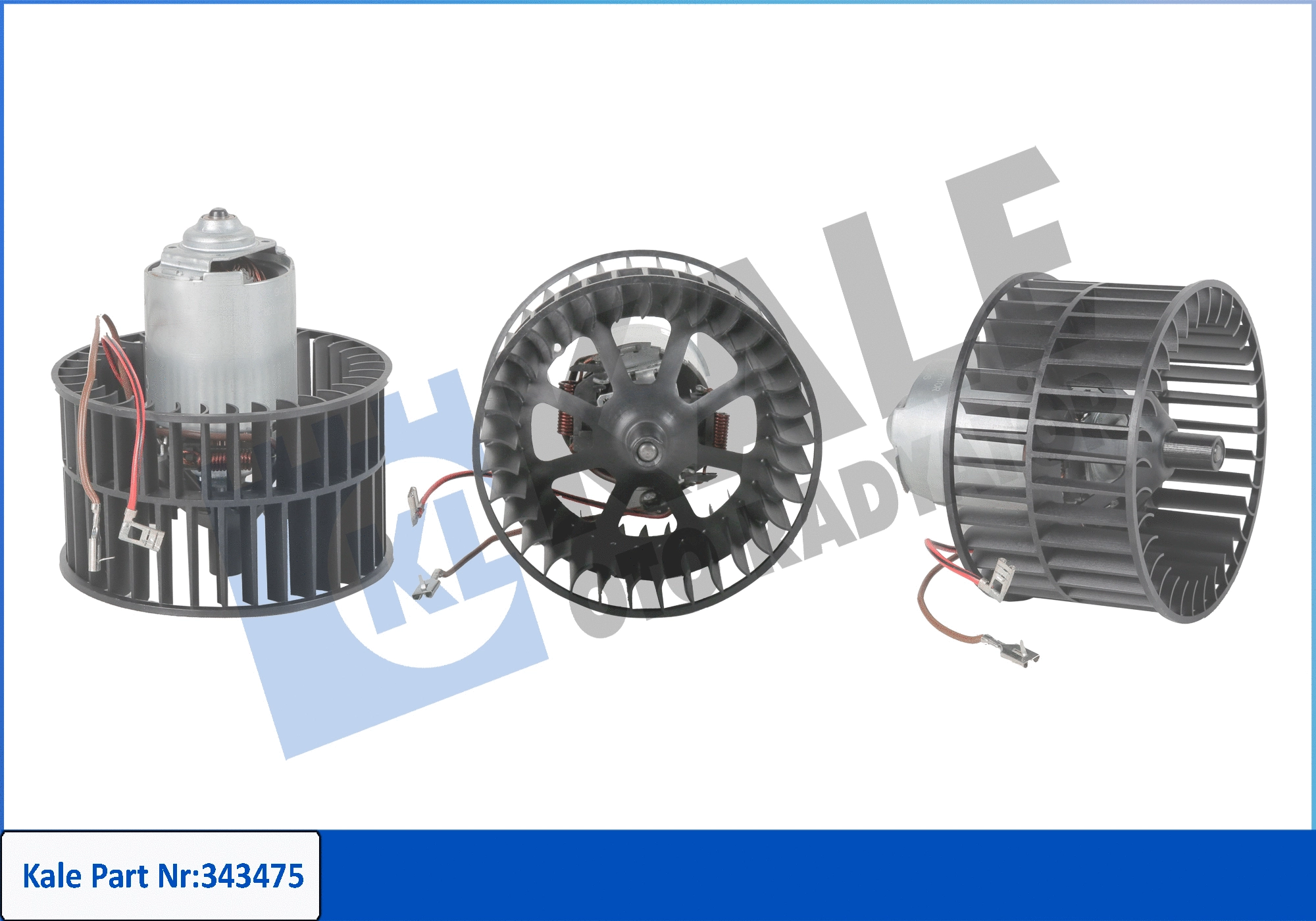 Electric Motor, interior blower (343475)