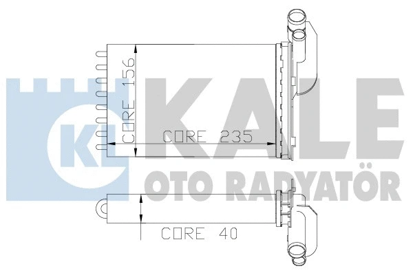 Heat Exchanger, interior heating (110000)