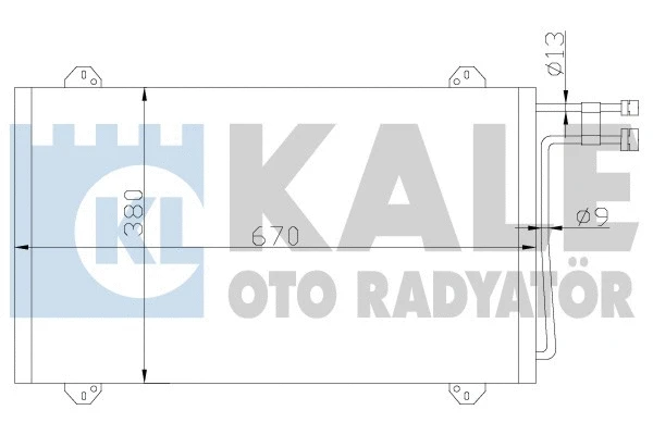 Condenser, air conditioning (381100)