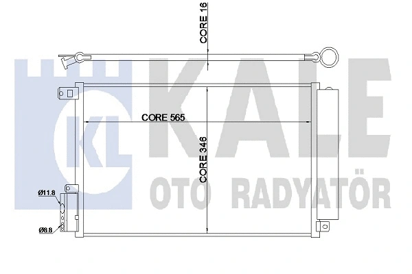 Condenser, air conditioning (347315)