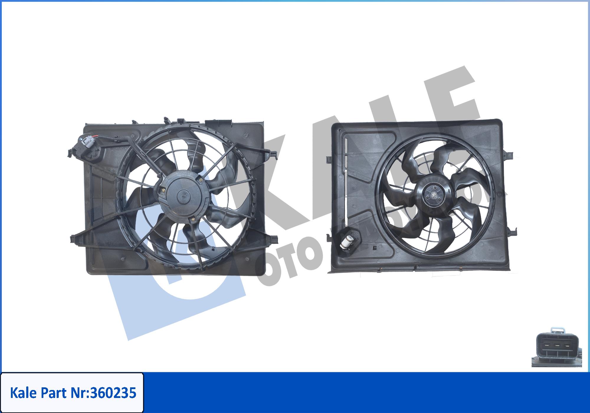 Fan, engine cooling (360235)