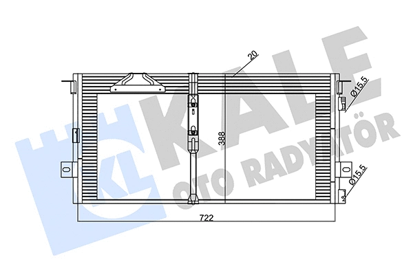 Condenser, air conditioning (343925)