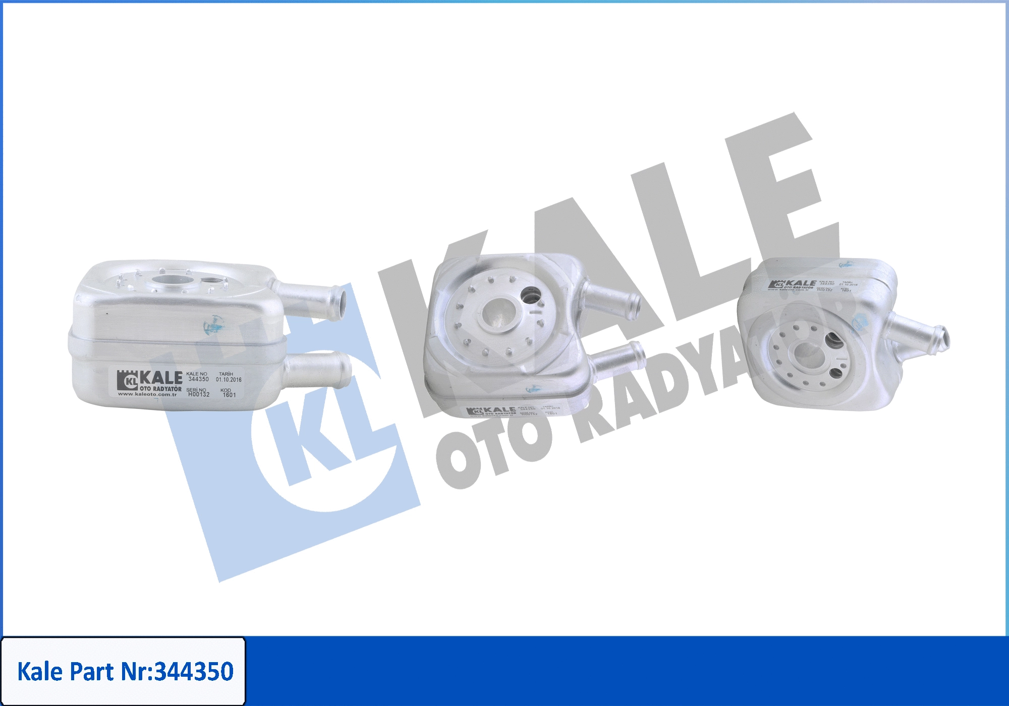 Oil Cooler, engine oil (344350)