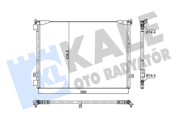 Condenser, air conditioning (352580)
