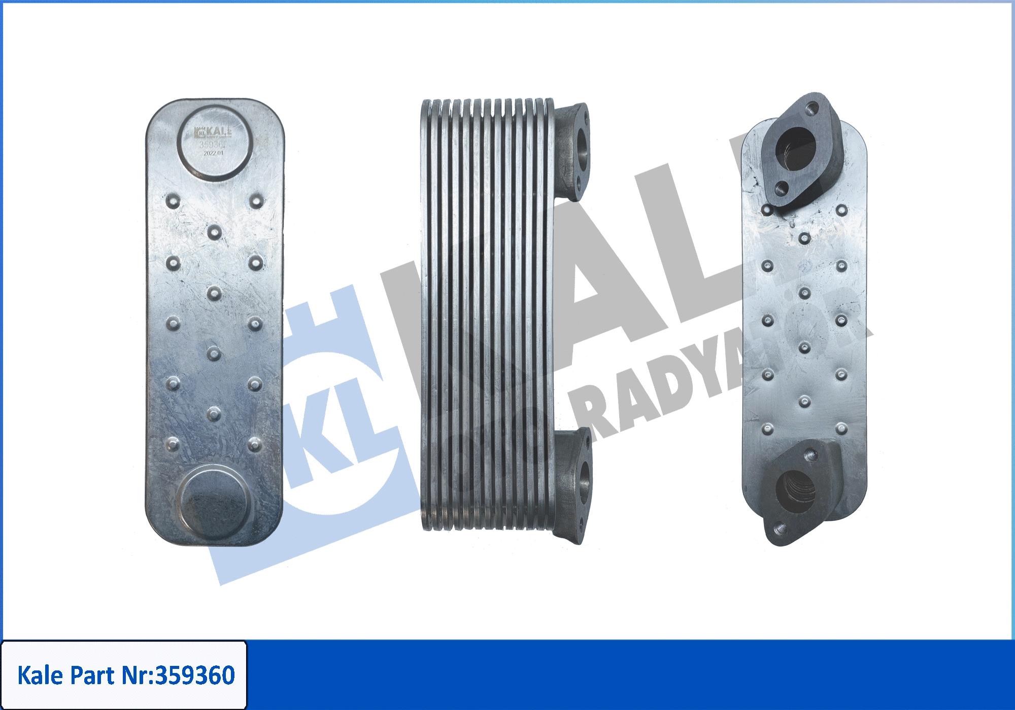 Oil Cooler, engine oil (359360)