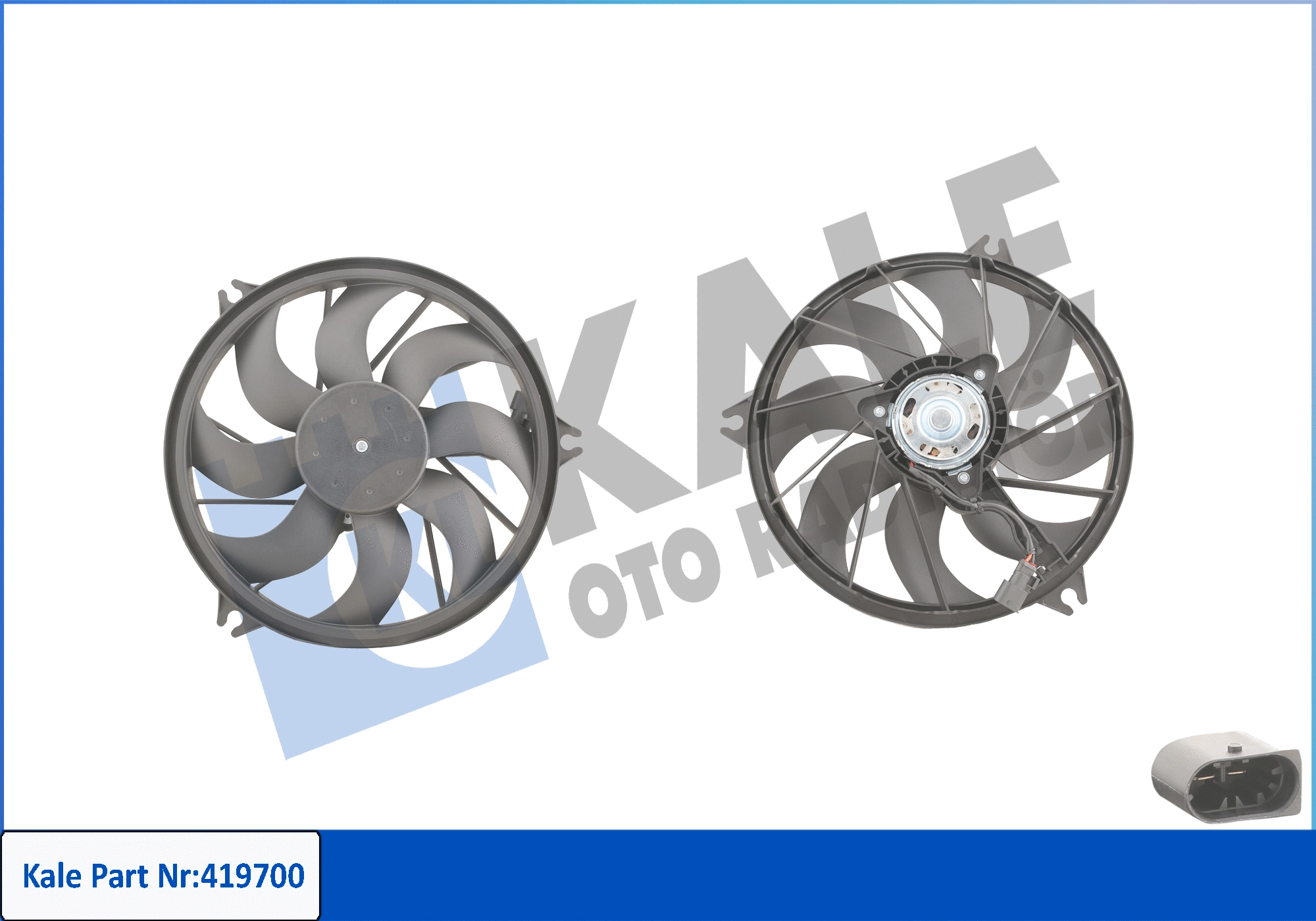 Fan, engine cooling (419700)