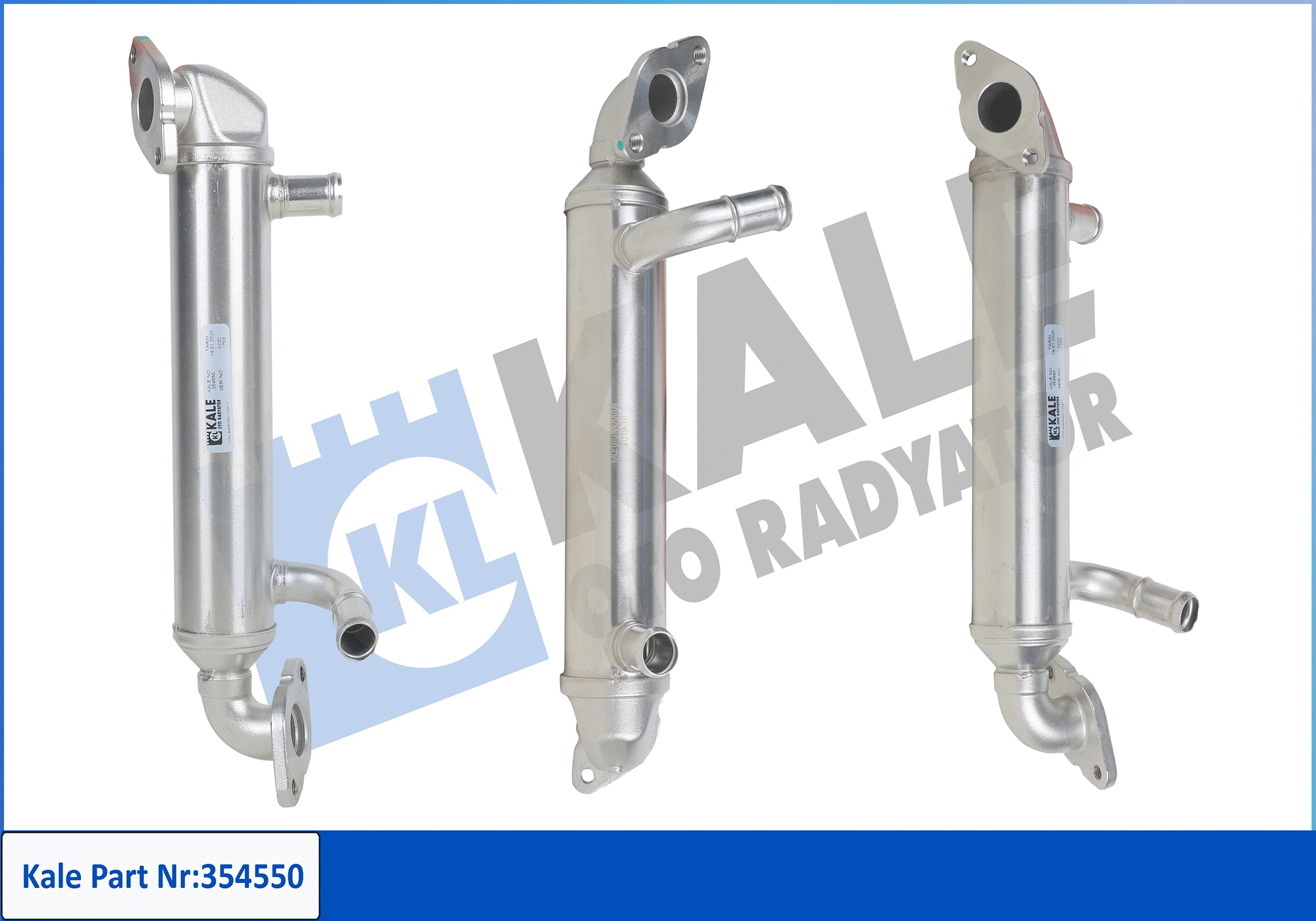 Cooler, exhaust gas recirculation (354550)