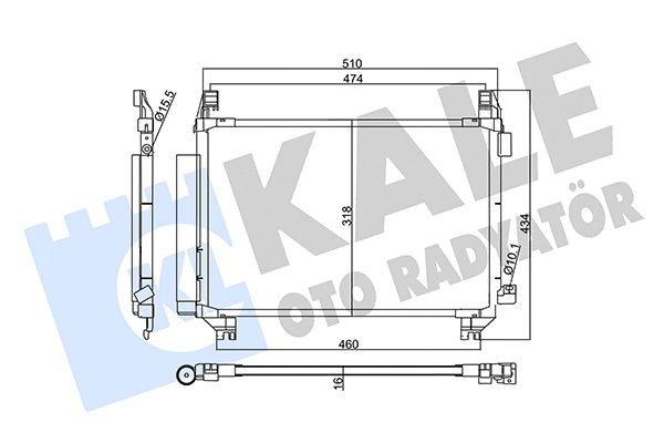 Condenser, air conditioning (357805)