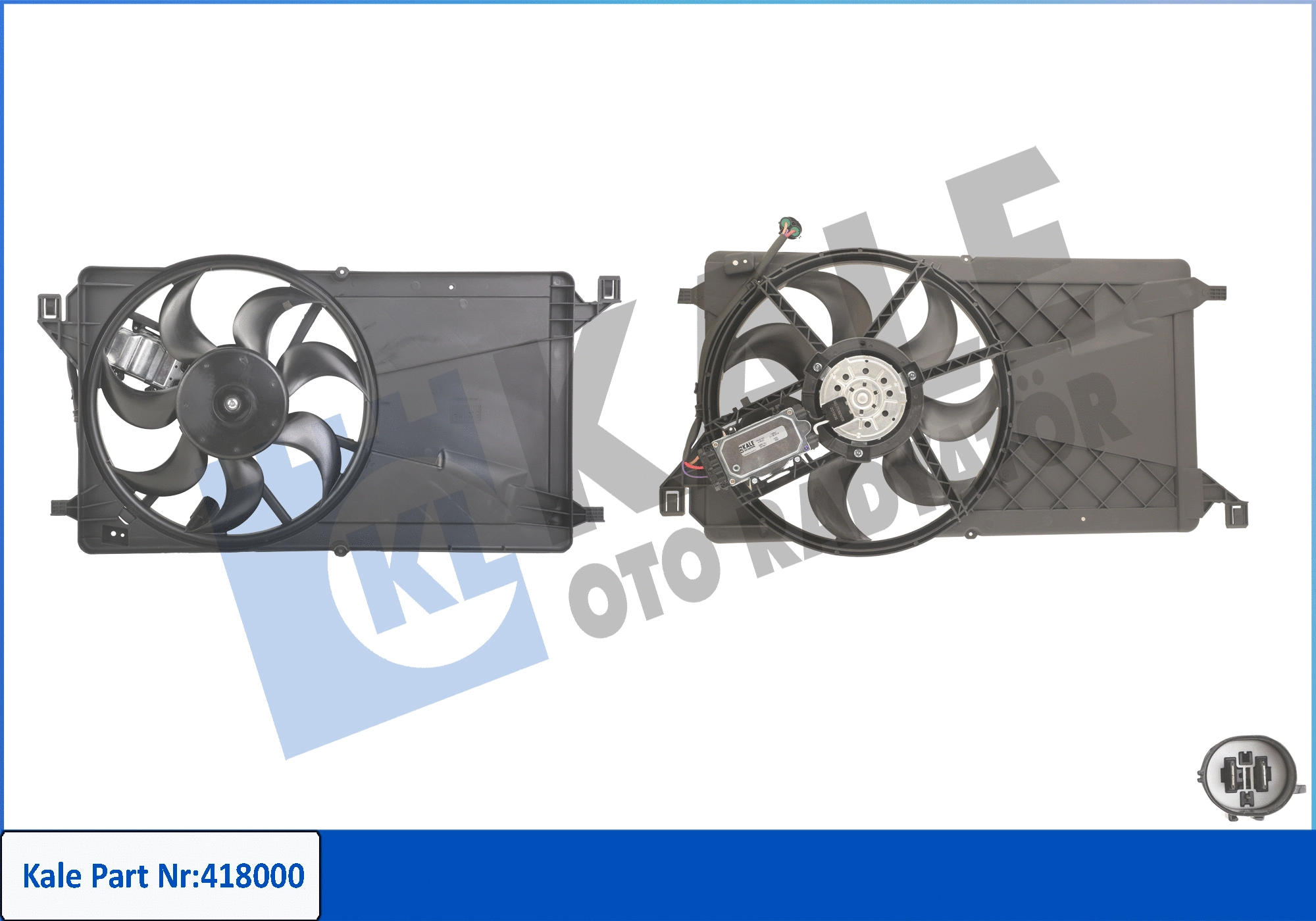 Fan, engine cooling (418000)