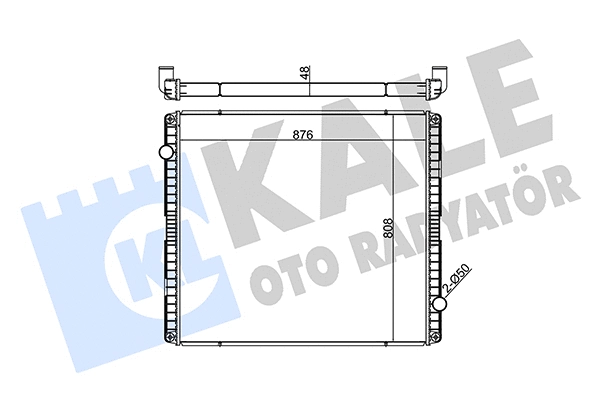 Radiator, engine cooling (349335)