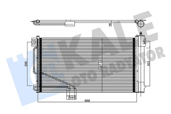 Condenser, air conditioning (345520)