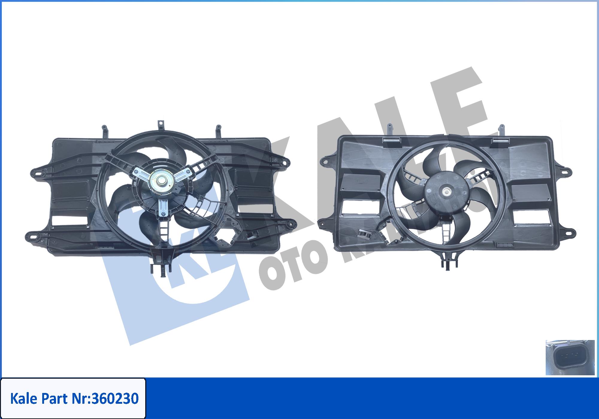 Fan, engine cooling (360230)