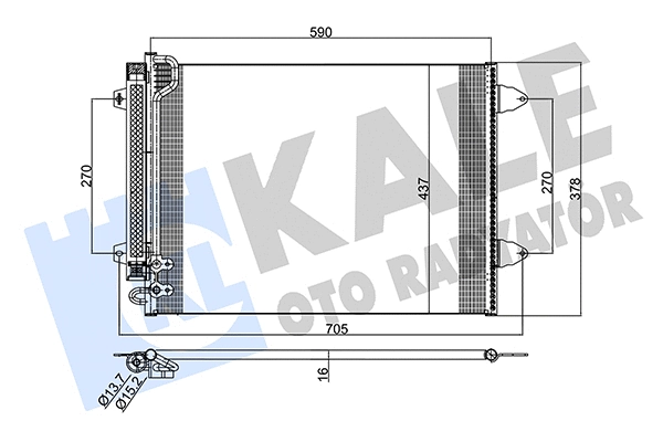 Condenser, air conditioning (342305)