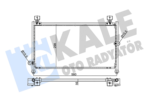 Condenser, air conditioning (354050)