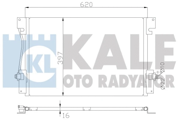 Condenser, air conditioning (394100)