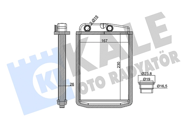 Heat Exchanger, interior heating (346845)