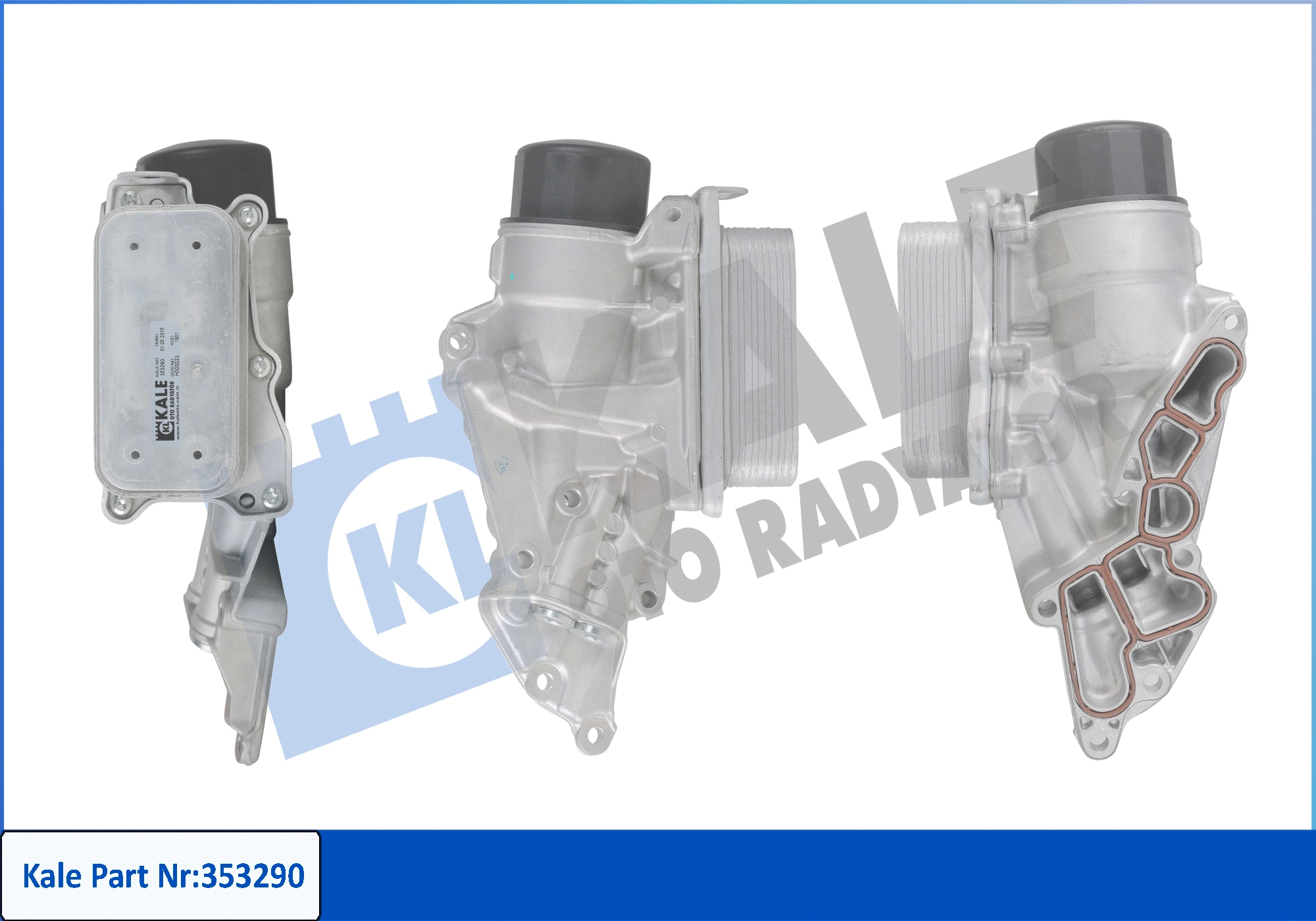 Oil Cooler, engine oil (353290)