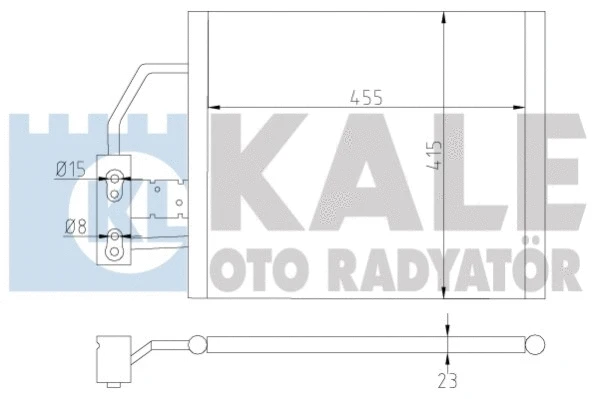 Condenser, air conditioning (343055)