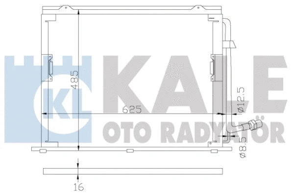 Condenser, air conditioning (392400)