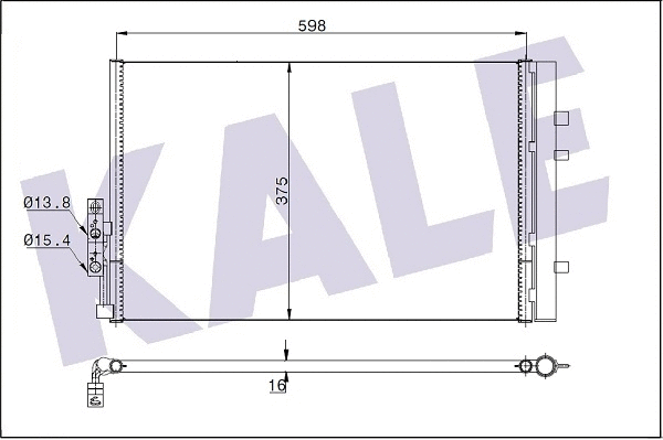 Condenser, air conditioning (352610)