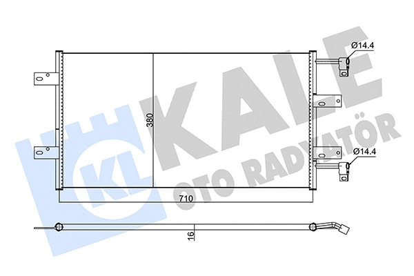 Condenser, air conditioning (352585)